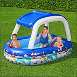 Boat Type Sunshade Pool Children's Paddling Pool Swimming Pool - Styloqs