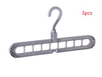 Plastic Clothes Hanger with Hook