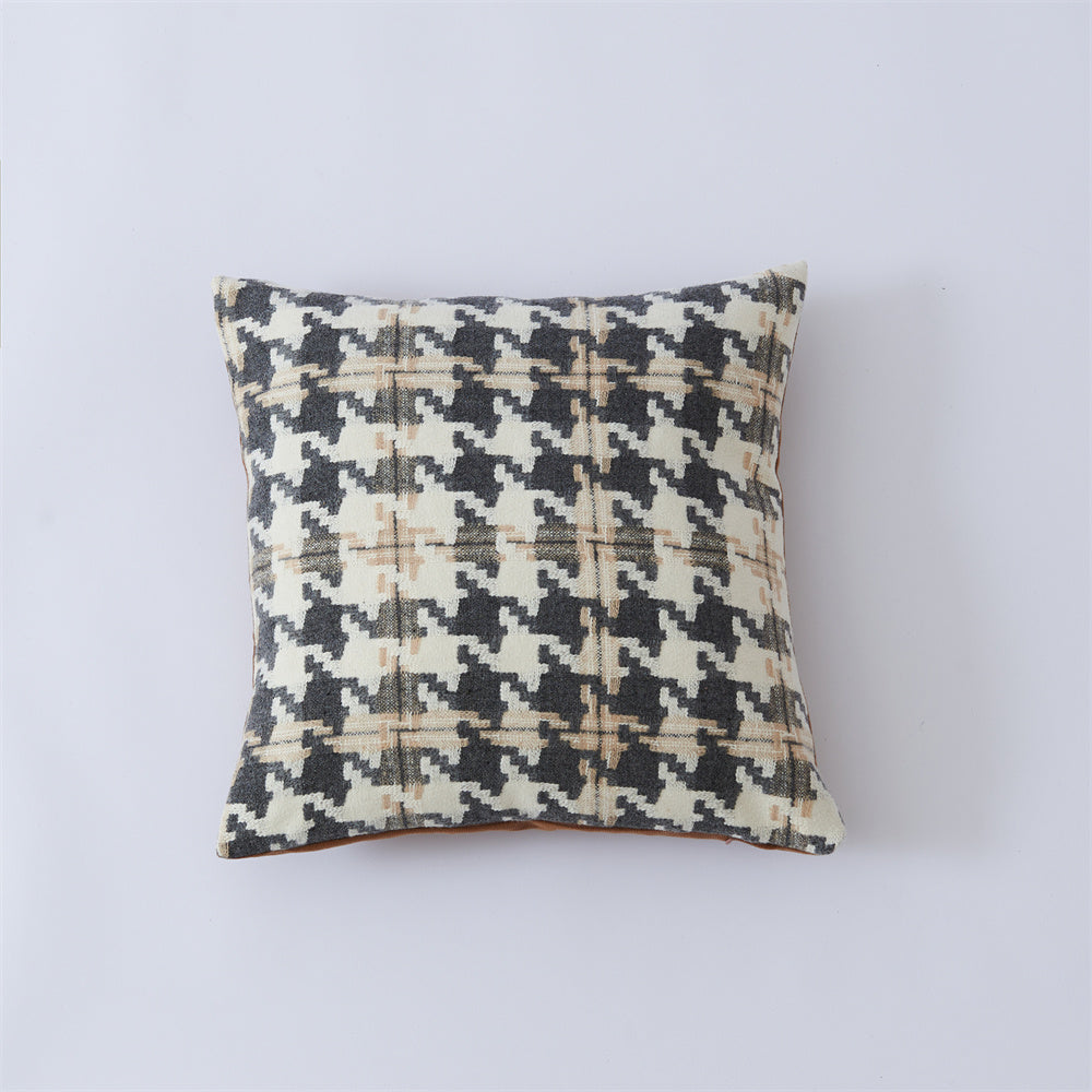 Black & White Checkerboard Pillowcase