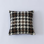 Black & White Checkerboard Pillowcase