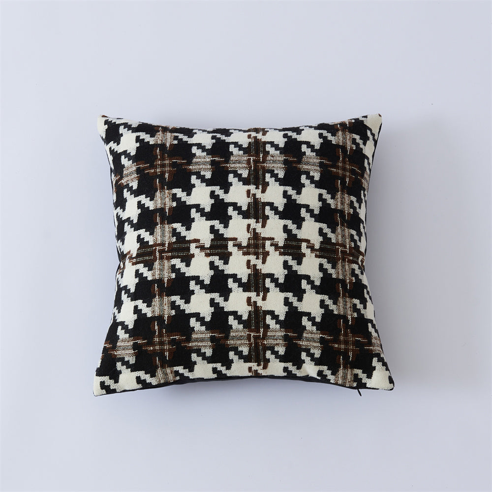 Black & White Checkerboard Pillowcase
