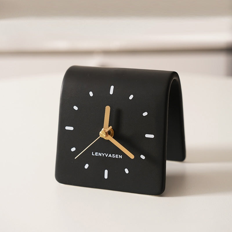 Creative Ceramic Table Clock