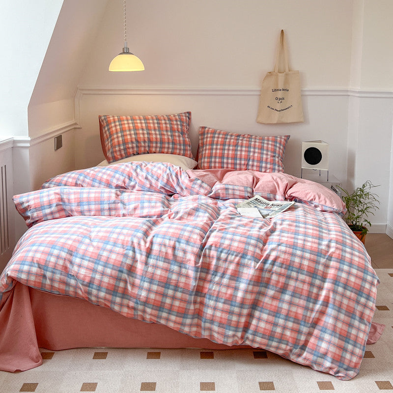 Washed Cotton Bed Sheets