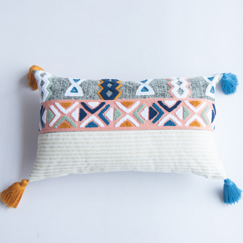 Tufted Bohemian Cushion Cover