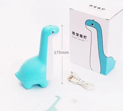 Dinosaur Night Light Cute Children's Night Light Eye Protection Bedside Timing Lamp USB Charging Room Decoration Children's Gift - Styloqs