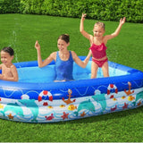 Boat Type Sunshade Pool Children's Paddling Pool Swimming Pool - Styloqs